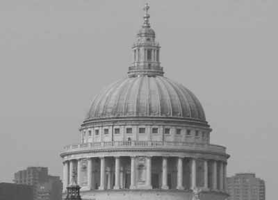 A photograph of St Paul's Cathedral to illustrate the short story “Second Coming” by Rupert Merkin, published in issue 14 of Neon