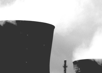 A photograph of a power plant to illustrate the short story "Safe Keeping" by Nemone Thornes, published in issue 26 of Neon