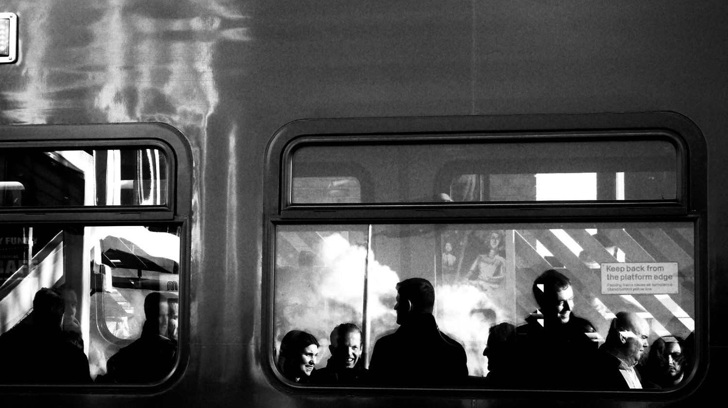 A photograph of a train carriage to illustrate the short story "Let Me Show You" by Jones Jones, published in issue 31 of Neon