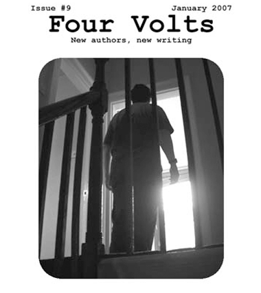 Four Volts Literary Magazine issue nine - fiction, poetry and creative writing