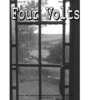 Four Volts Literary Magazine issue seven - fiction, poetry and creative writing
